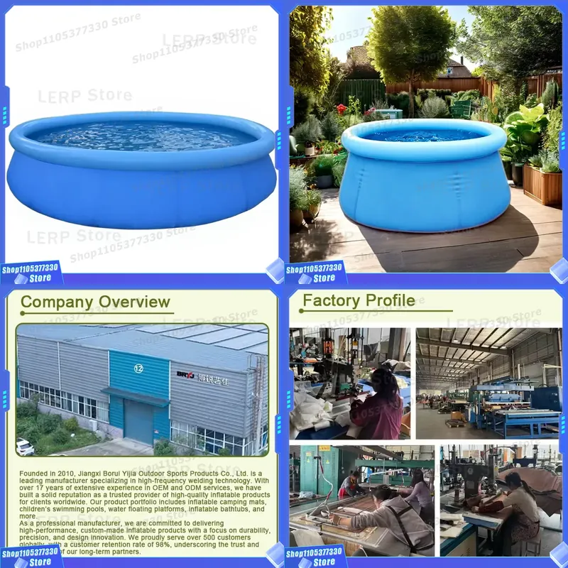Kids Outdoor Garden Toys - Large 3.0m X 76cm PVC Swimming