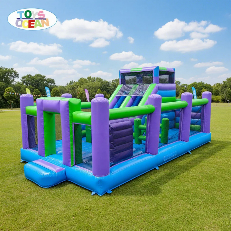 Kids Outdoor Slide - Custom Large Outdoor Commercial Inflatable Playground