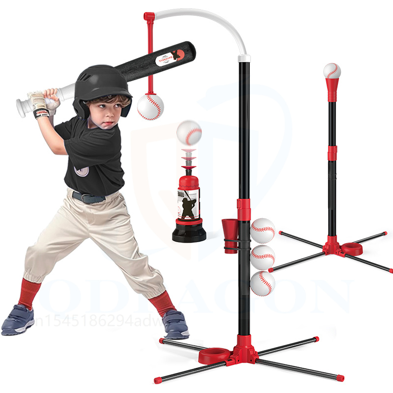 Kids Outdoor Fort Building Kit - 3 in 1 T Ball Set