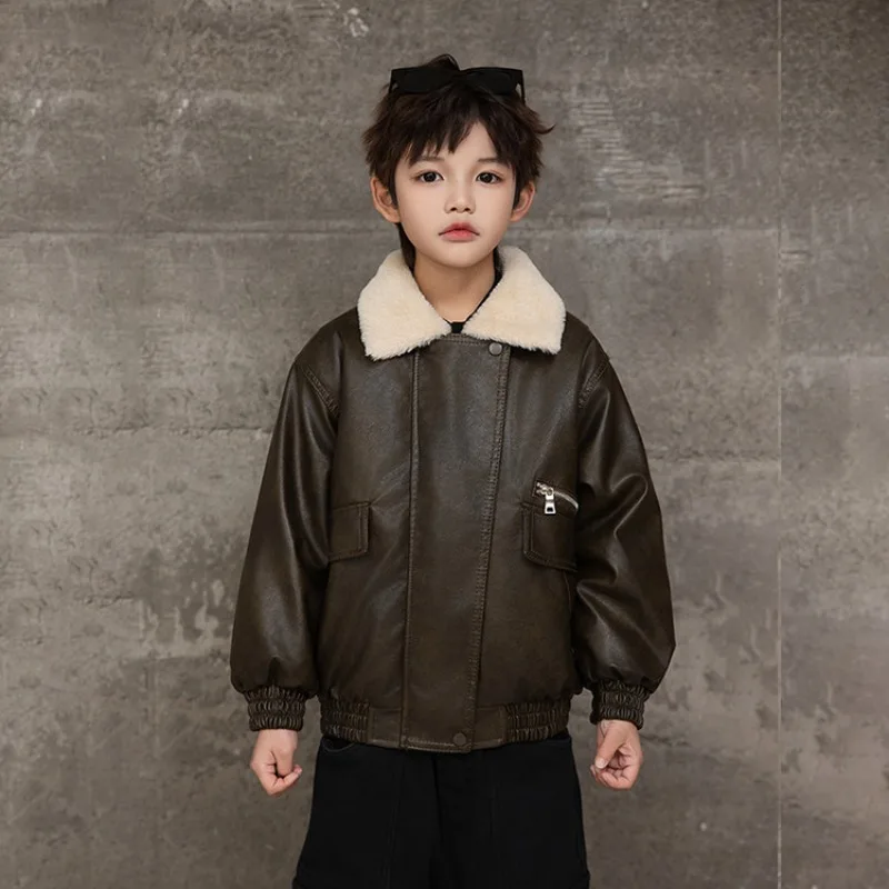 Kids Outdoor Jacket - Boys Windbreaker Jacket Winter Autumn Fashion