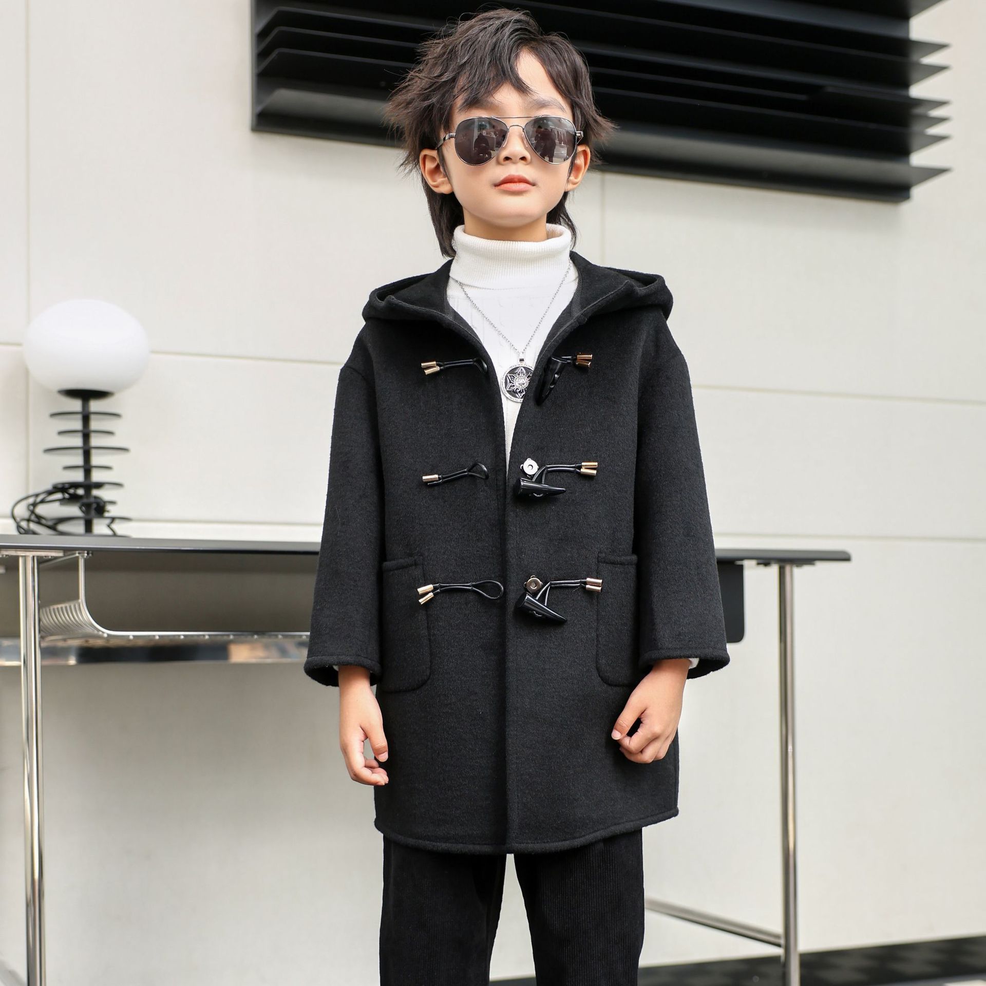 Children Winter Red Green Wool - Kids Outdoor Jacket review and price