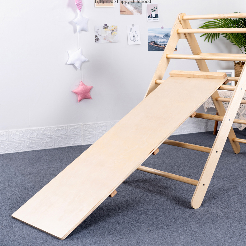 Foldable Wooden Triangle Climb - Kids Outdoor Wooden Playset review and price