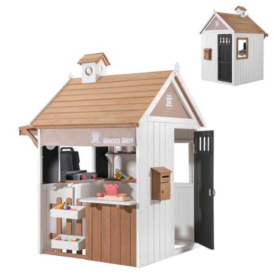 Outdoor kids playhouse for age - Kids Outdoor Bbq review and price