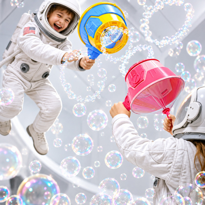 Battery Free Bubble Gun Machin - Kids Outdoor Easter Toys review and price