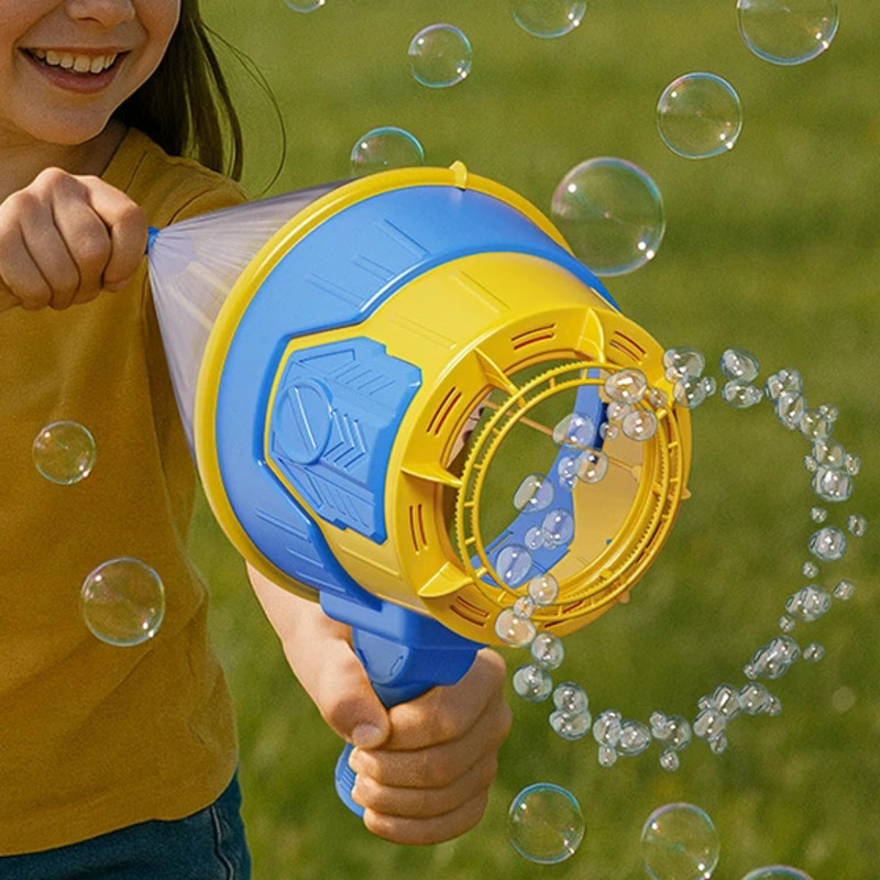 Battery Free Bubble Gun Machin - Kids Outdoor Easter Toys review and price