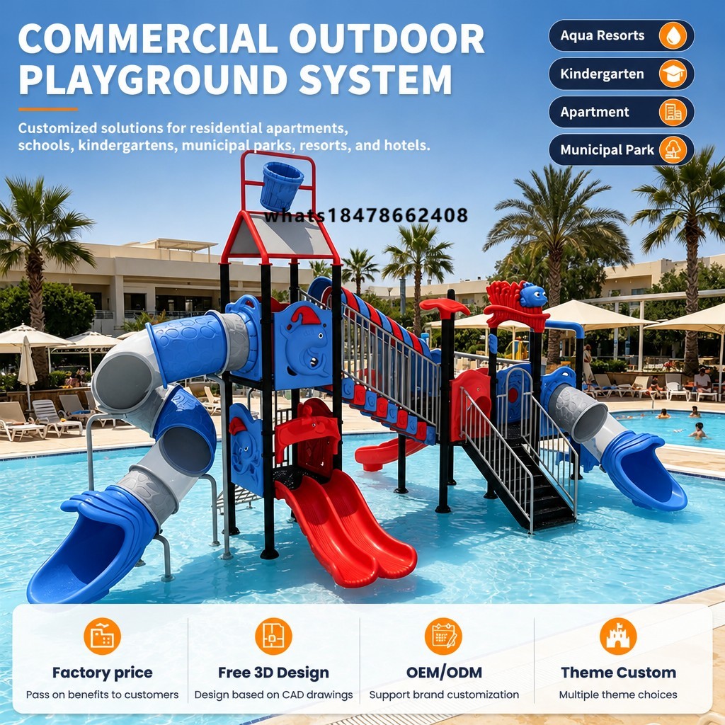 Kids Outdoor Water Park Equipm - Kids Outdoor Slide review and price