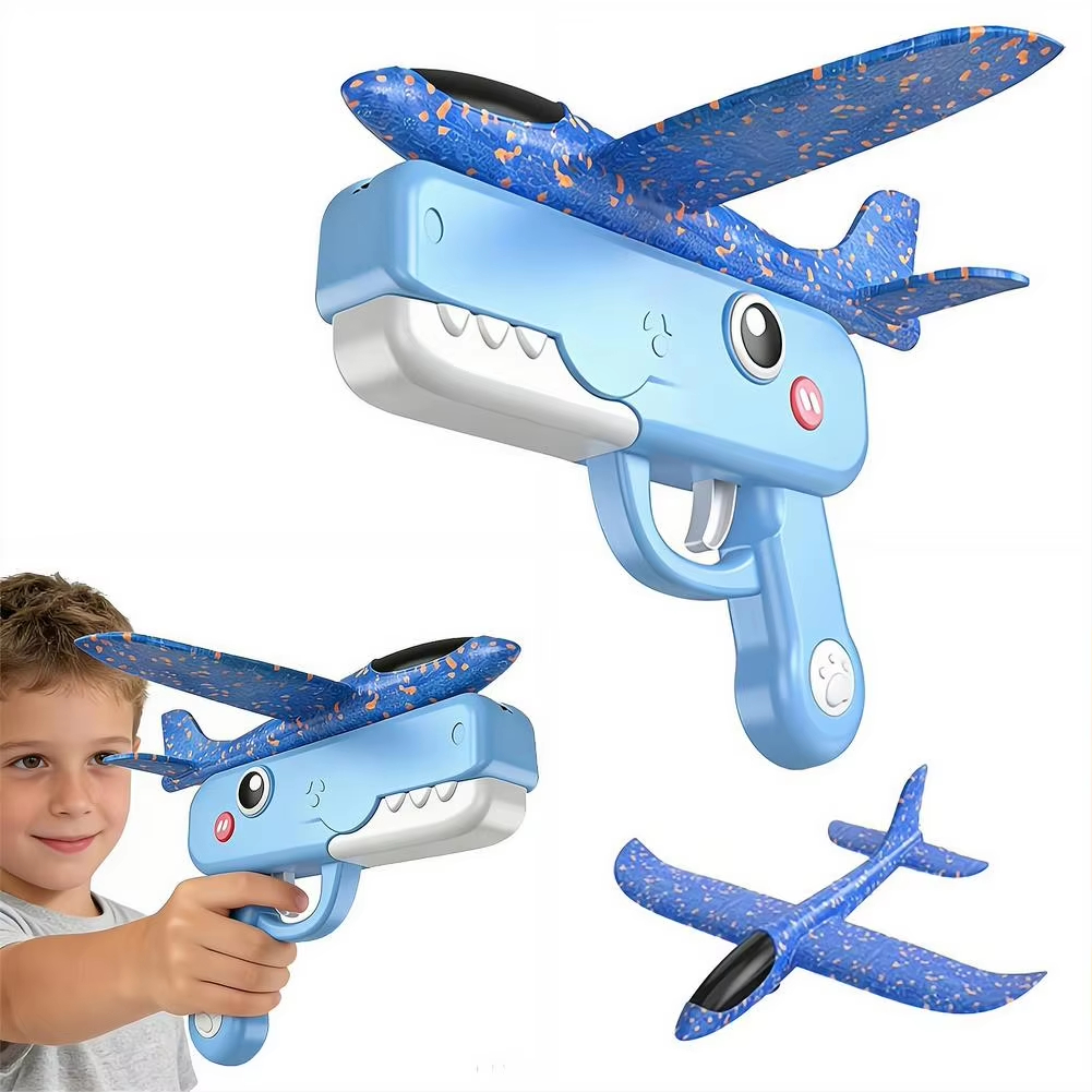 Kids Airplane Launcher Toy Gun - Kids Outdoor Fort Building Kit review and price