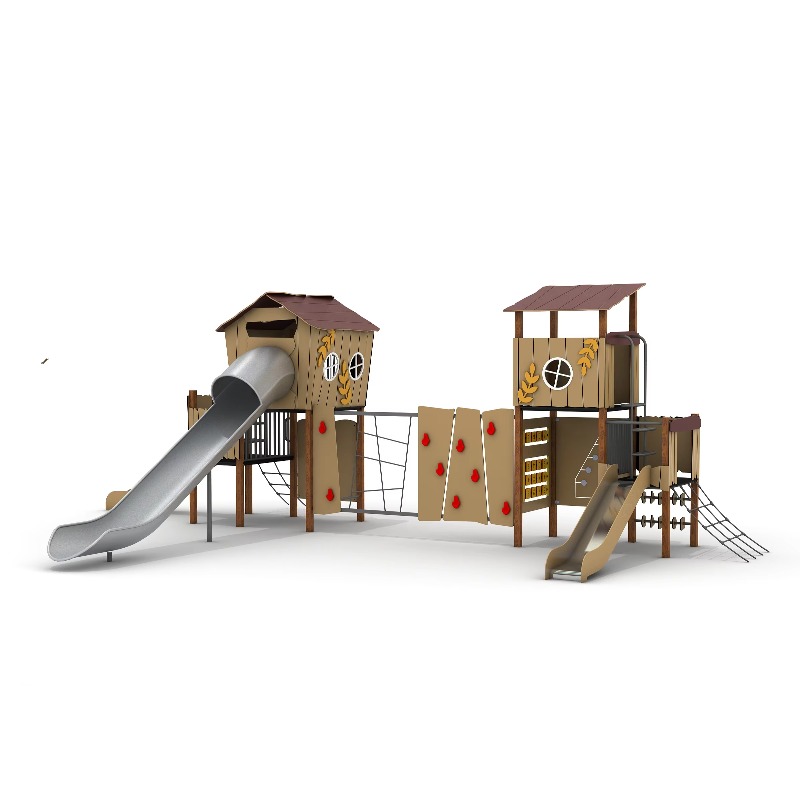 Wooden Outdoor Playground Set  - Kids Outdoor Wooden Playset review and price