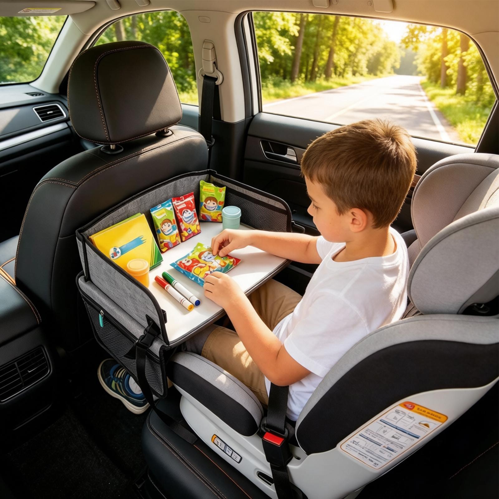 Kids Car Tray With Pocket Fold - Outdoor Toys For Kids review and price
