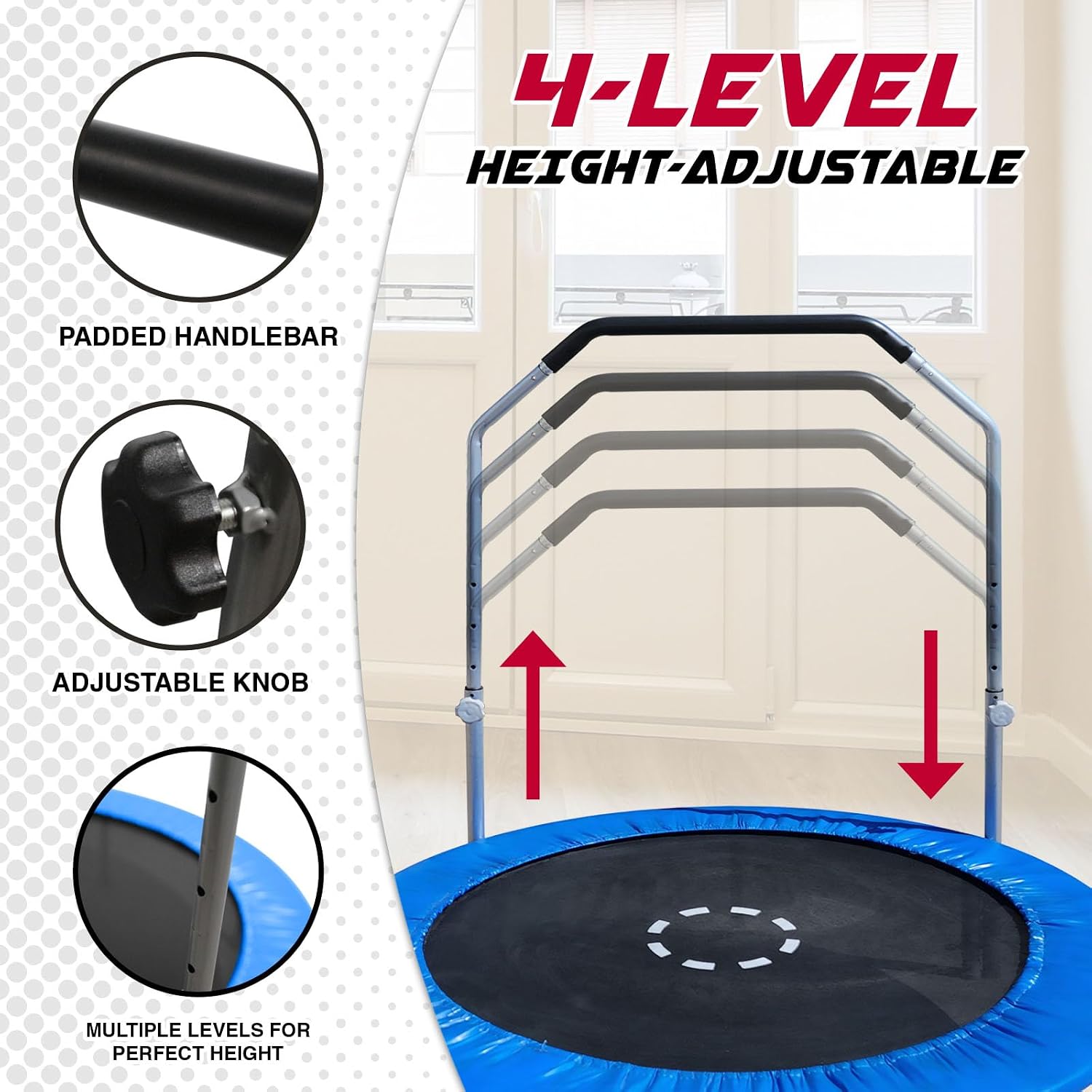 Mini Exercise Trampoline with  - Mini Trampoline Spring review and price