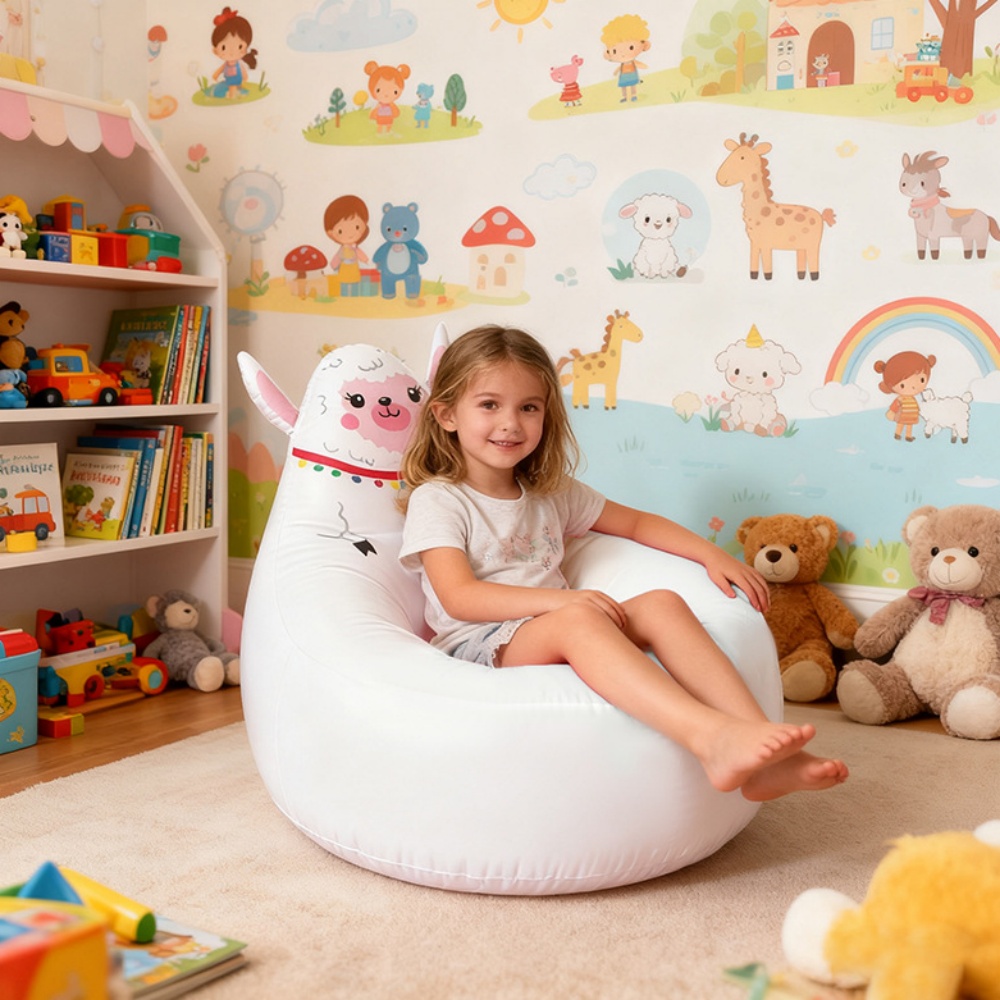 Cartoon Kids PVC Inflatable So - Kids Outdoor Foldable Chair review and price