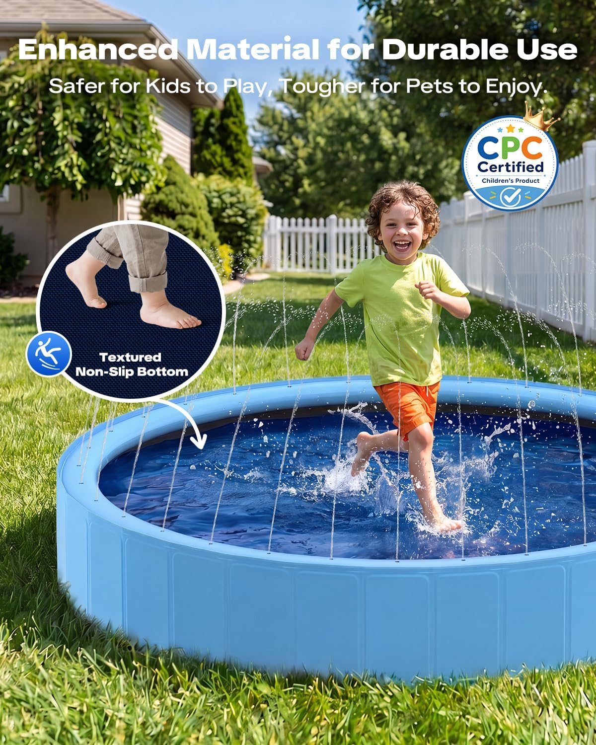 Splash Pad PVC Material Large  - Sprinkler Splash Pad review and price