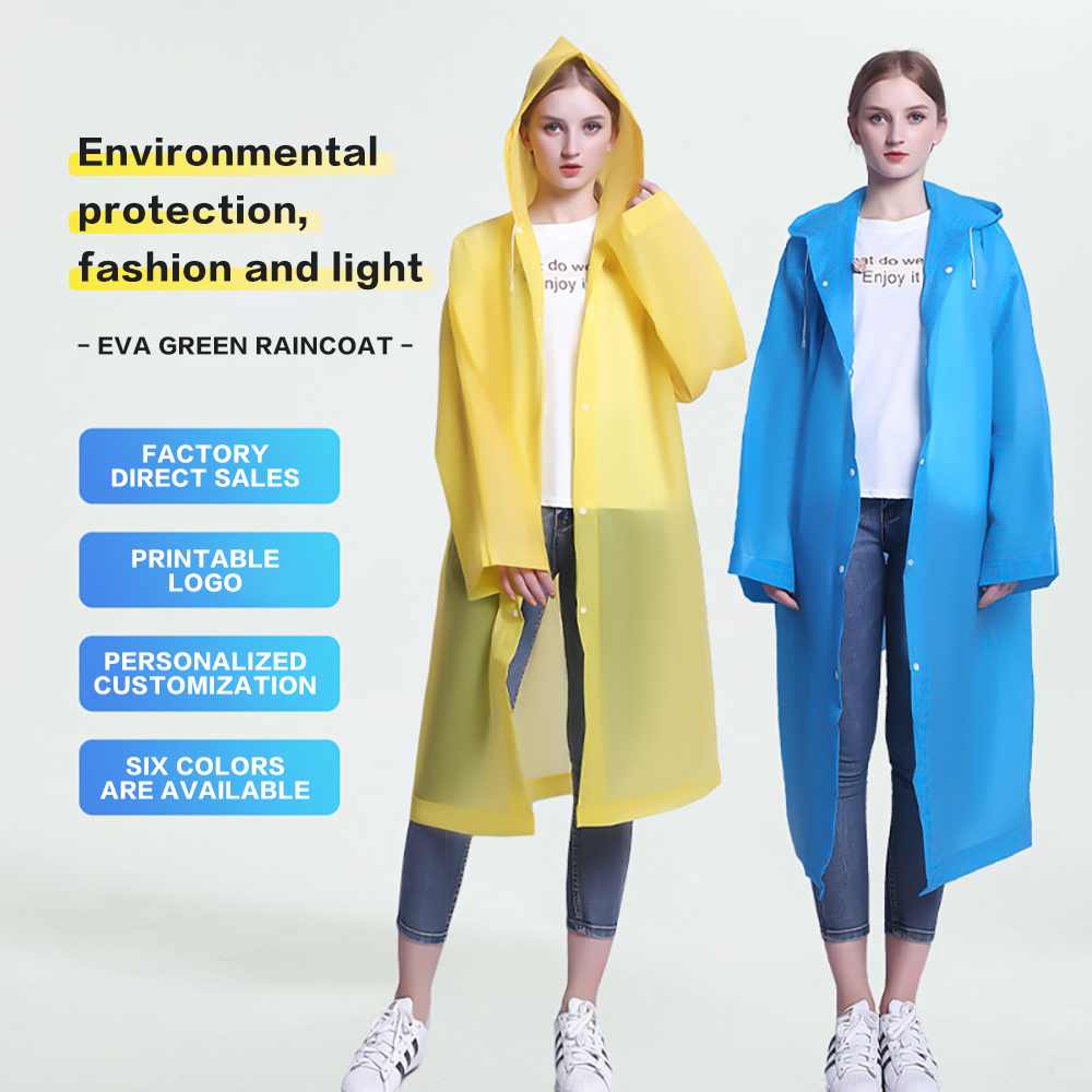 1pcs EVA Adult Raincoat Kid Ad - Kids Outdoor Jacket review and price