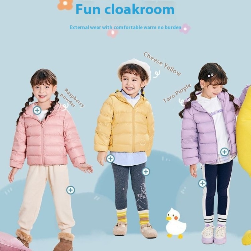 Fall and Winter Children's Lig - Kids Outdoor Jacket review and price