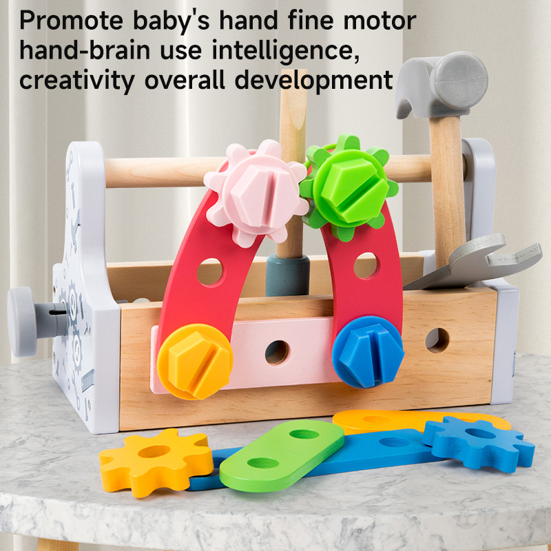 Children Toolbox Wooden Toys D - Kids Outdoor Wooden Playset review and price