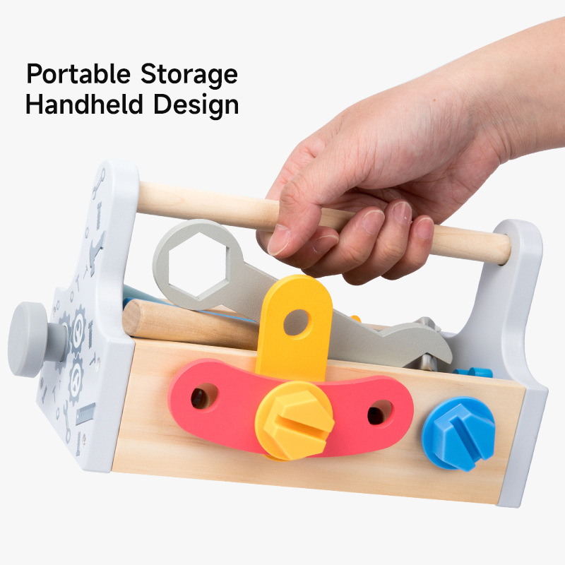 Children Toolbox Wooden Toys D - Kids Outdoor Wooden Playset review and price