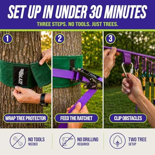 Obstacle Course for Kids - Out - Kids Outdoor Monkey Bars review and price