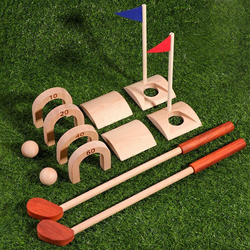 Children Golf Ball Set Wooden  - Kids Outdoor Wooden Playset review and price