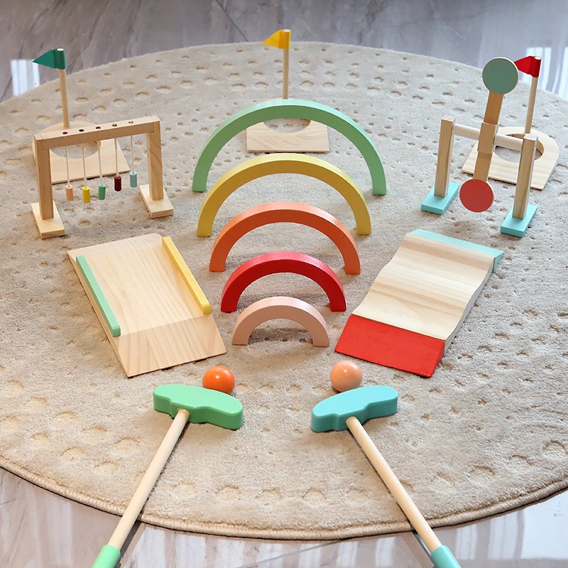 Children Golf Ball Set Wooden  - Kids Outdoor Wooden Playset review and price
