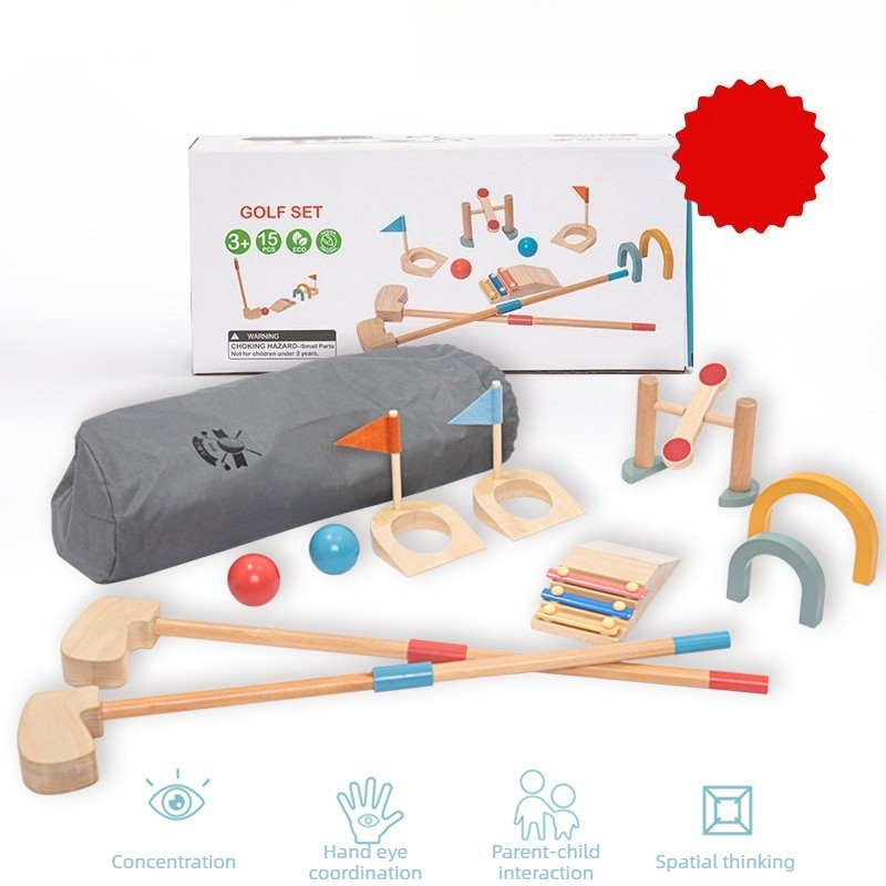 Children Golf Ball Set Wooden  - Kids Outdoor Wooden Playset review and price
