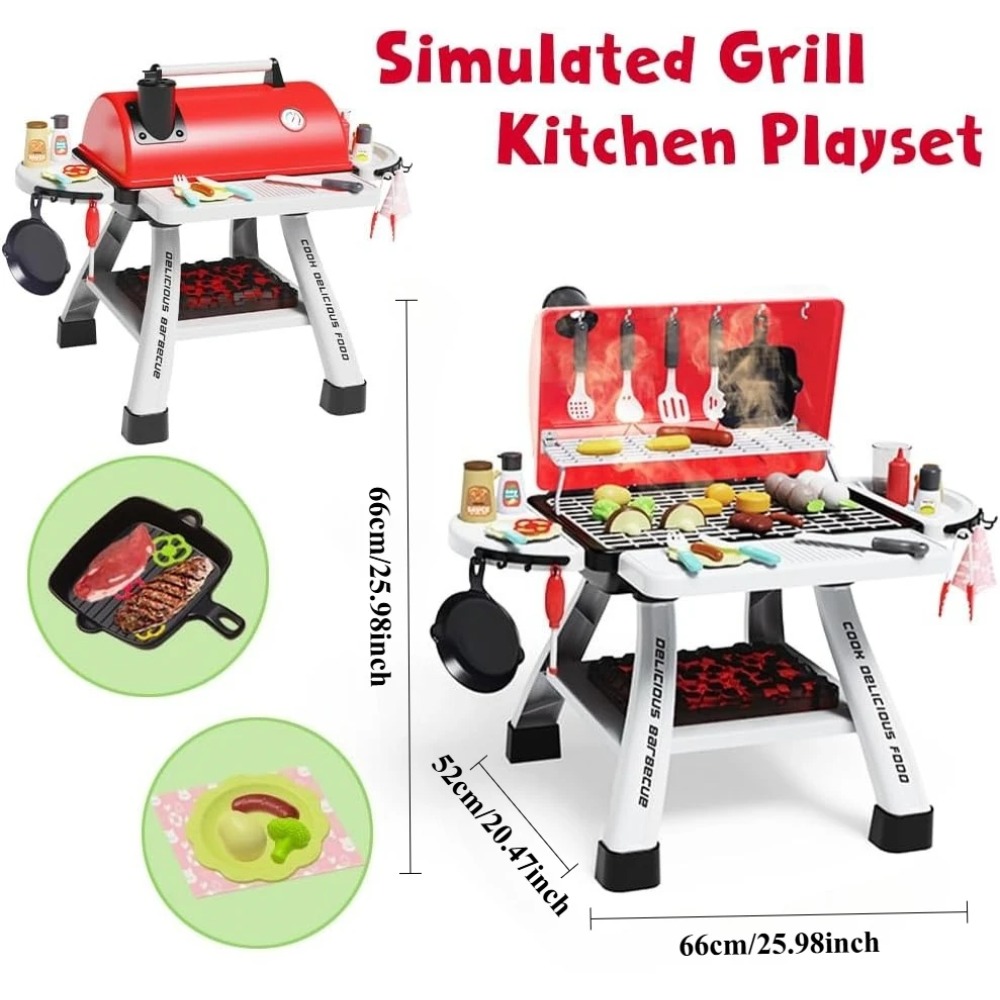 Barbecue Grill Toy Set Kids BB - Kids Outdoor Bbq review and price