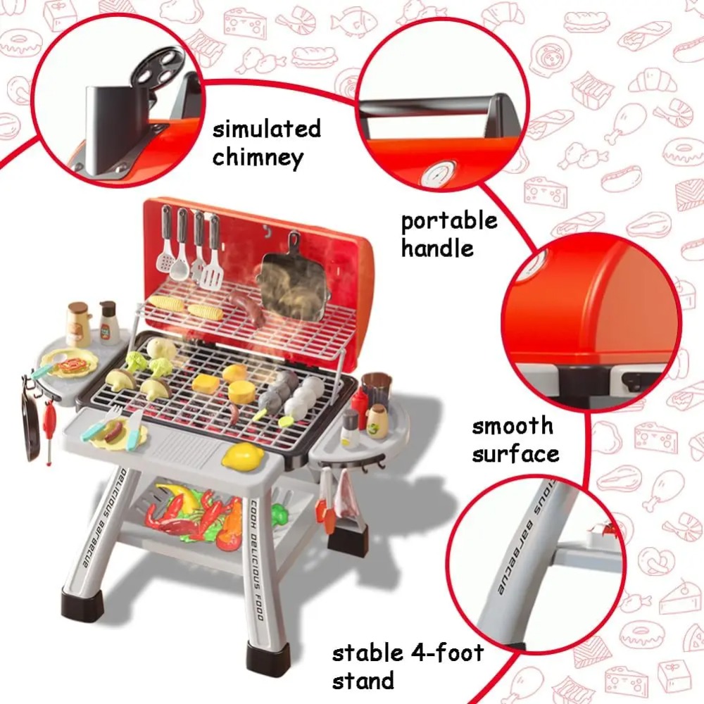 Barbecue Grill Toy Set Kids BB - Kids Outdoor Bbq review and price