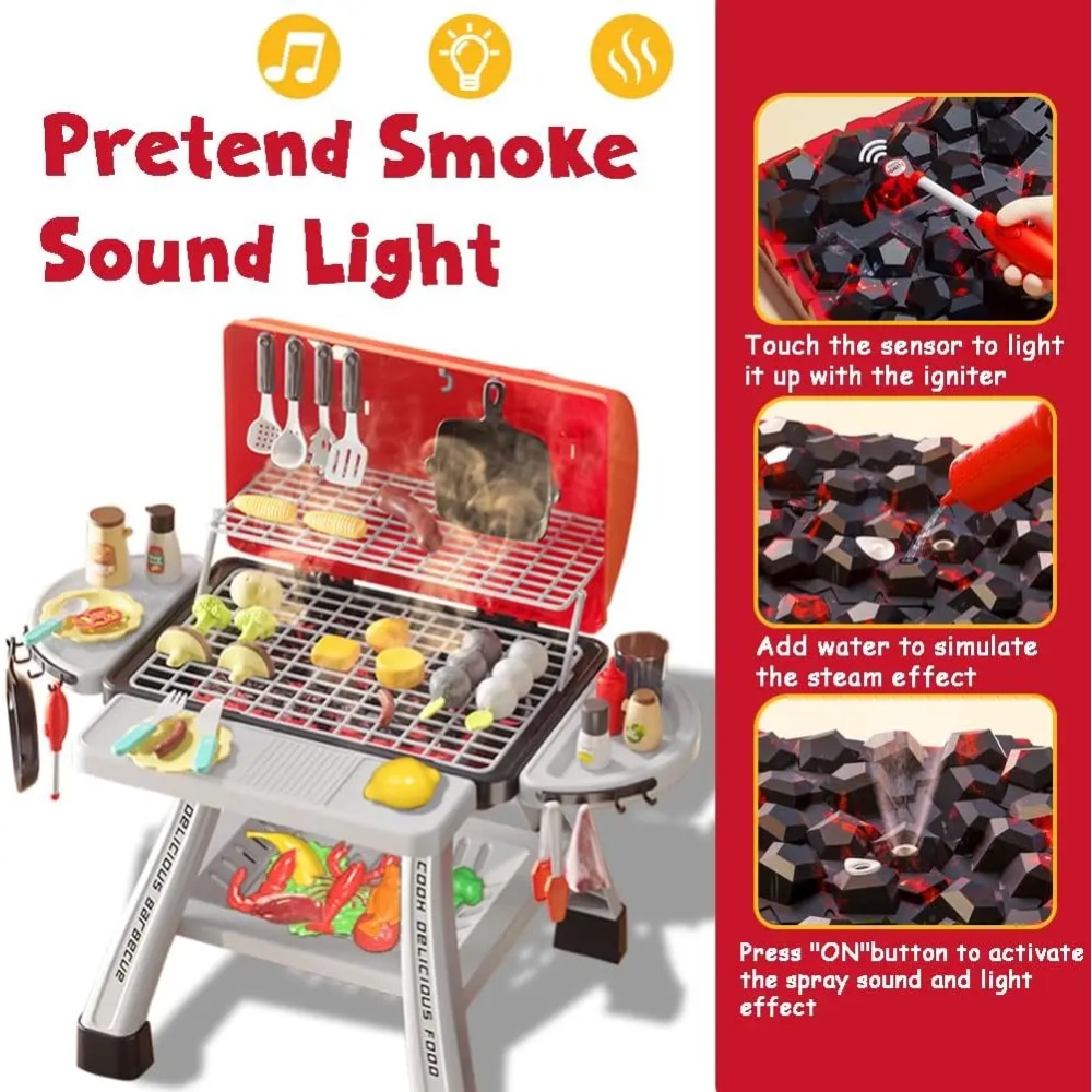 Barbecue Grill Toy Set Kids BB - Kids Outdoor Bbq review and price
