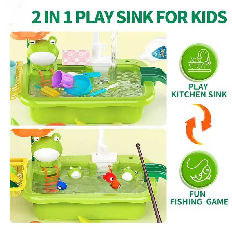 New Kids Kitchen Sink Electric - Kids Outdoor Kitchen Accessories review and price