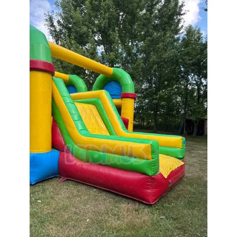 Commercial Inflatable Obstacle - Kids Outdoor House With Slide review and price