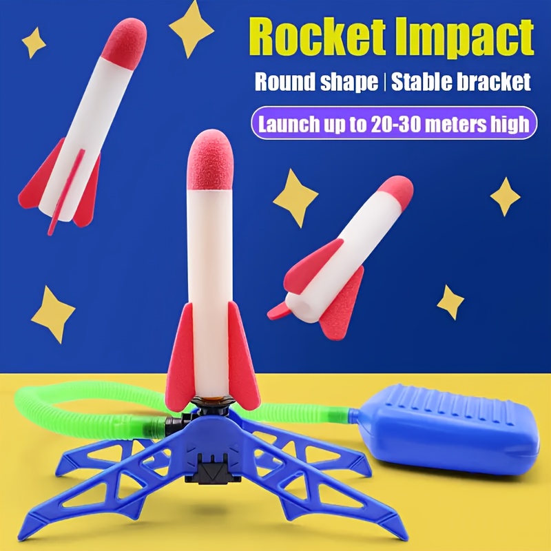 Kid Air Rocket Foot Pump Launc - Kids Outdoor Fort Building Kit review and price