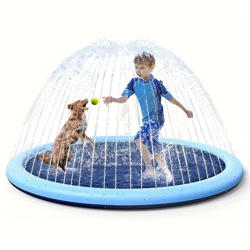 170×180cm Large Water Splash P - Sprinkler Splash Pad review and price