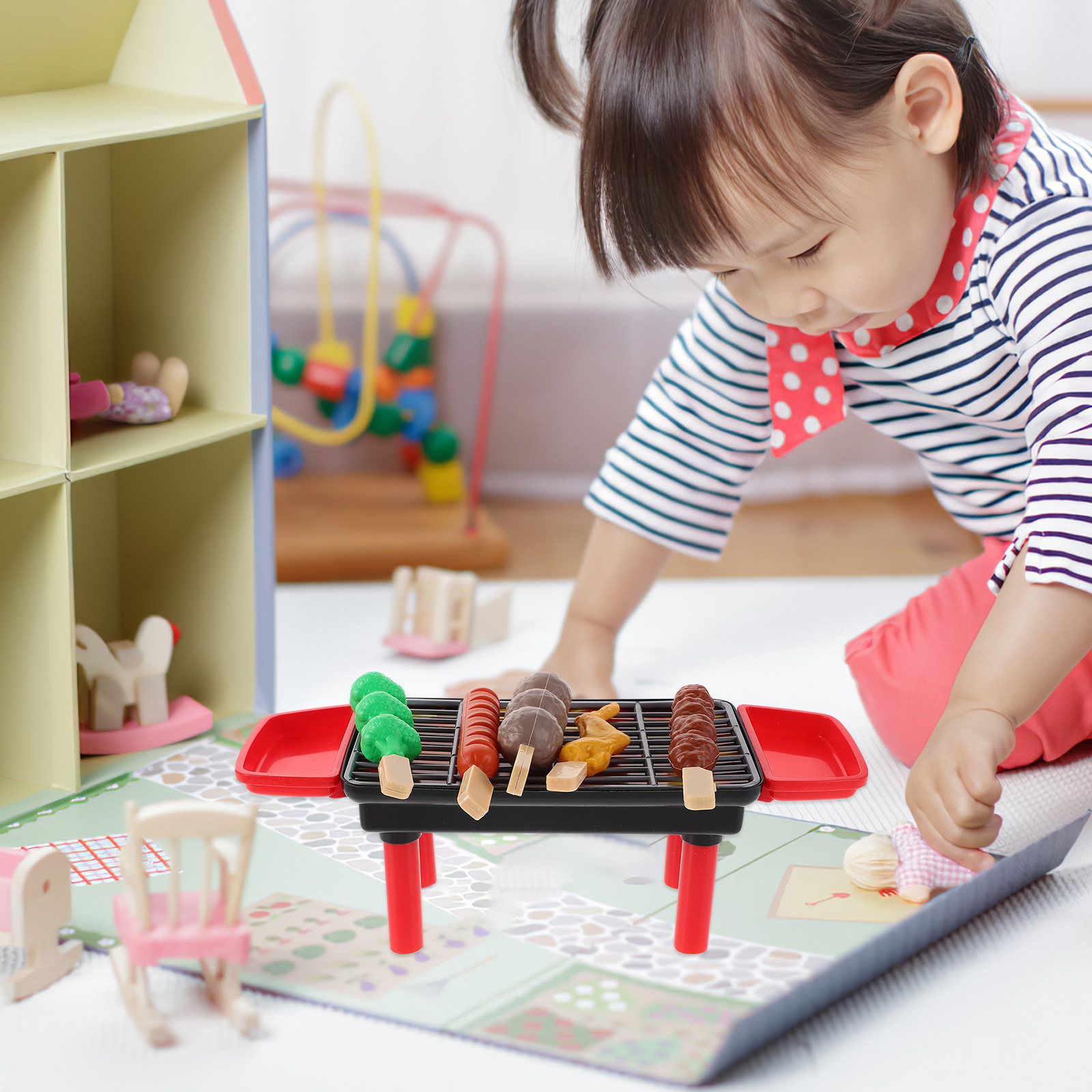 20Pcs Kids Pretend Play Bbq Gr - Kids Outdoor Grill Set review and price