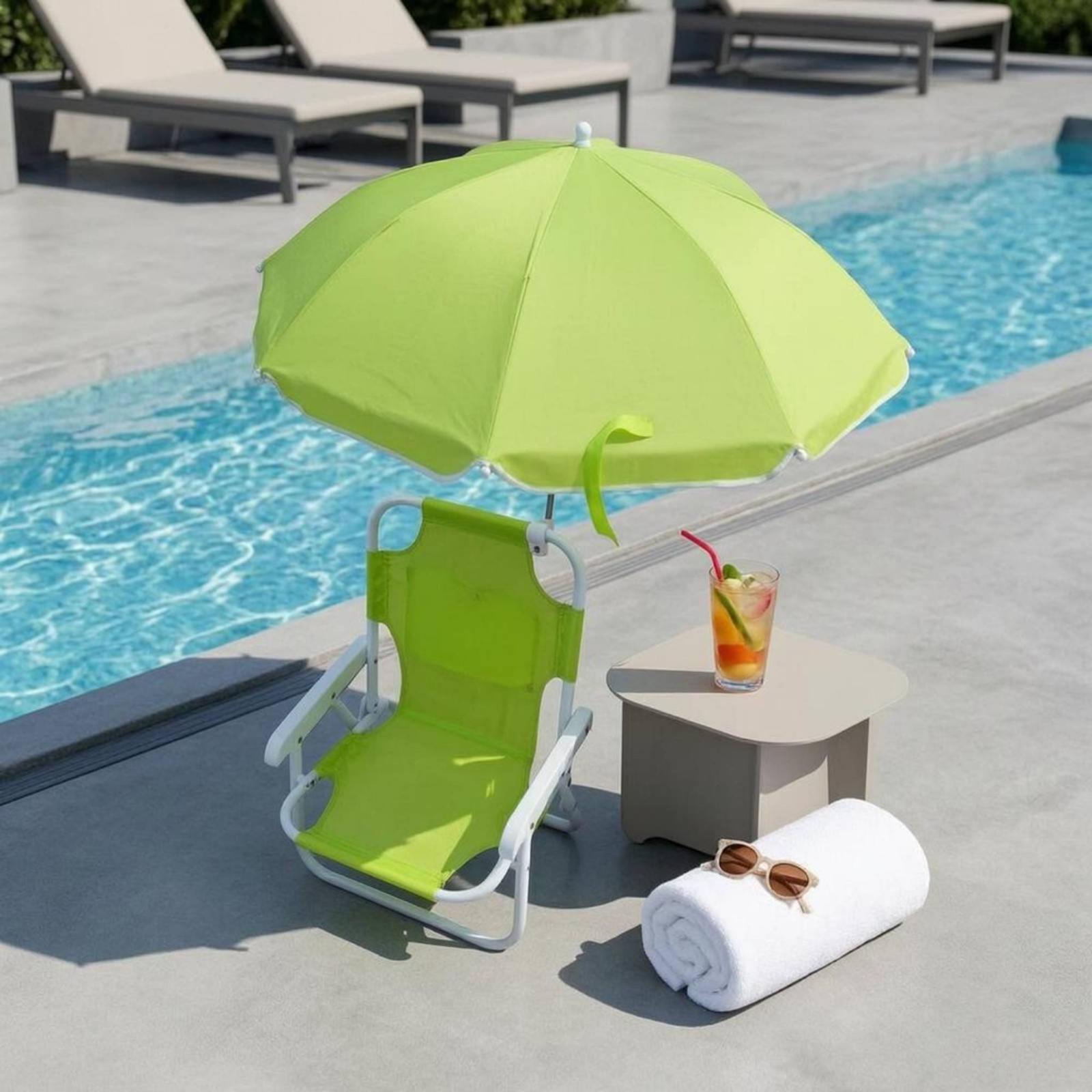 Kids Beach Chair Compact Child - Kids Outdoor Foldable Chair review and price