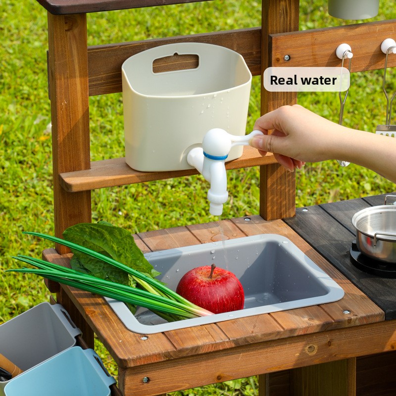 Montessori Outdoor Wooden Mud  - Kids Outdoor Wooden Playset review and price