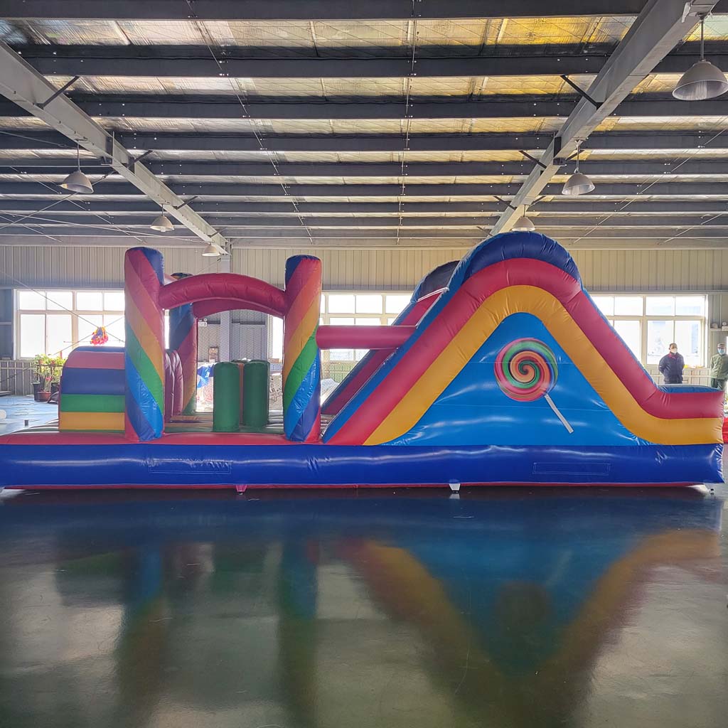 Giant Commercial Inflatable Ob - Kids Outdoor House With Slide review and price