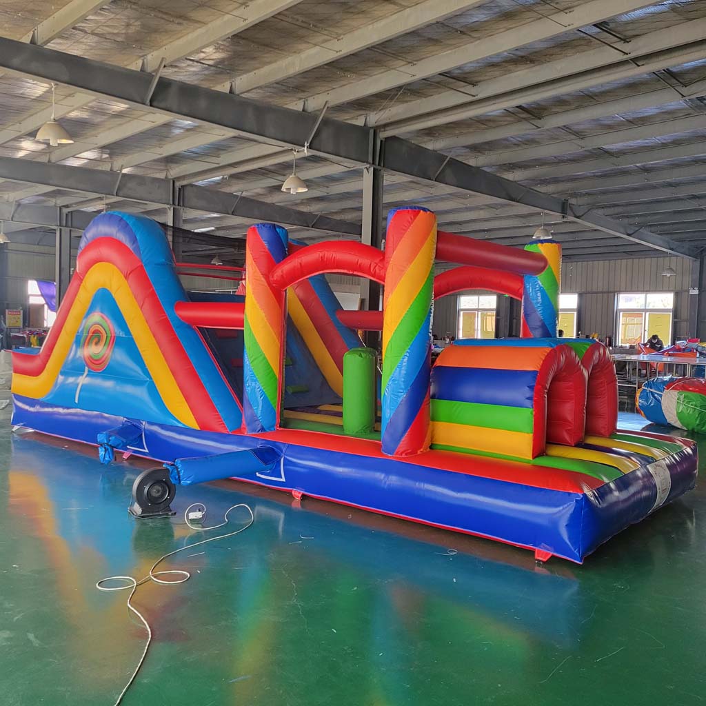 Giant Commercial Inflatable Ob - Kids Outdoor House With Slide review and price