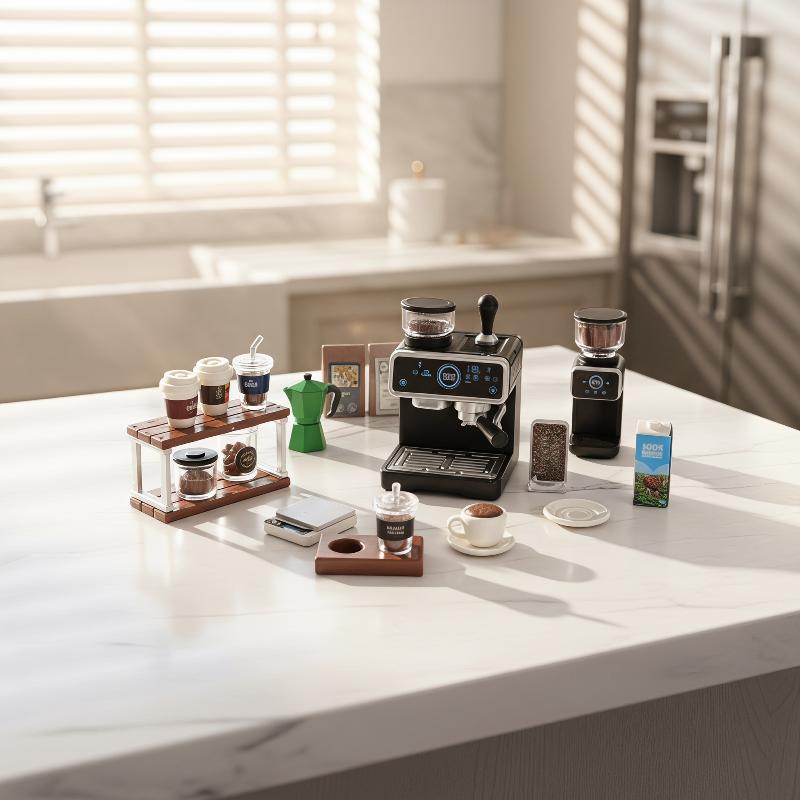 1:12 Dollhouse Miniature Coffe - Kids Outdoor Kitchen Accessories review and price