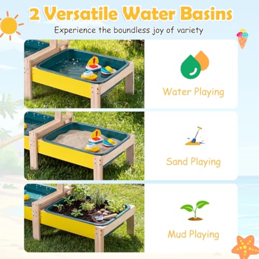 Outdoor kids activity playset  - Kids Outdoor Wooden Playset review and price