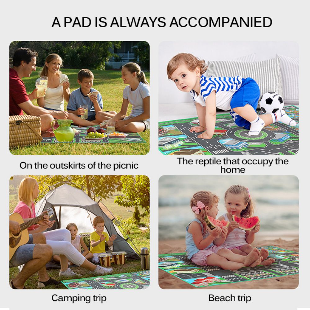 130*100CM Baby Play Mat City T - Kids Outdoor Music review and price