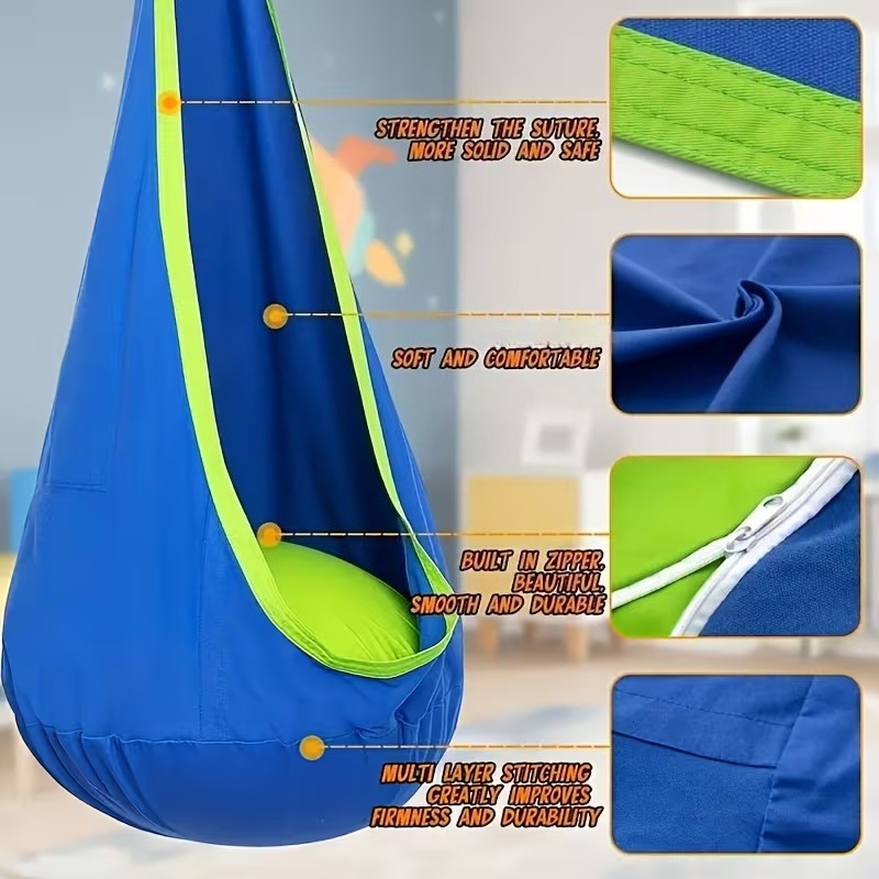 Kids Hanging Chair Indoor Outd - Kids Outdoor Hammock Chair review and price