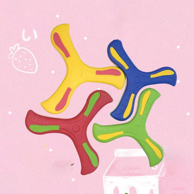 Children Boomerang Soft Three- - Outdoor Toys For Kids review and price