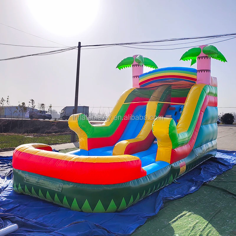Durable  PVC Commercial Inflat - Kids Outdoor Slide review and price
