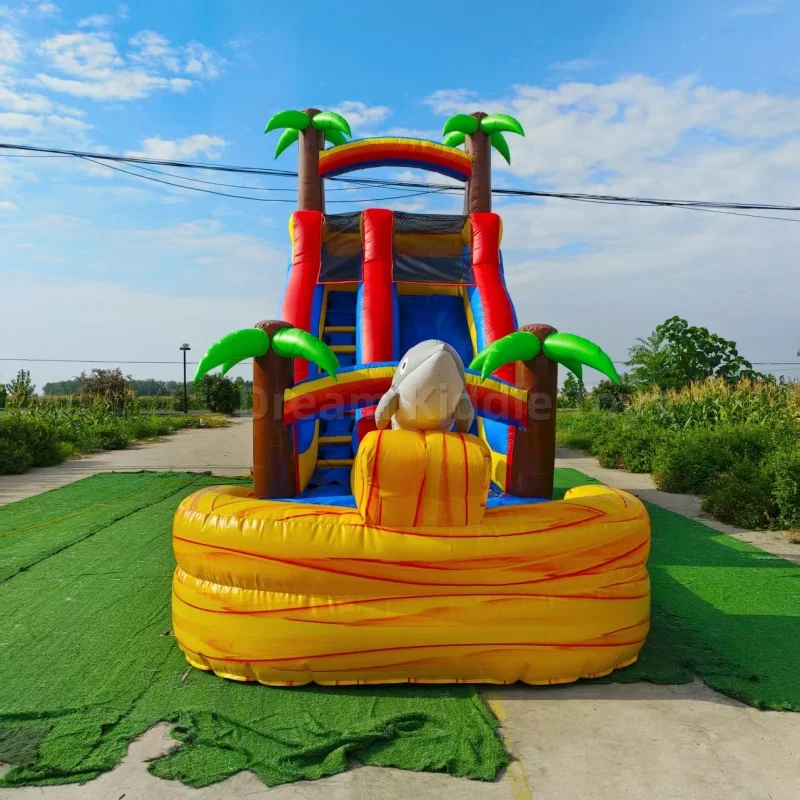 Durable  PVC Commercial Inflat - Kids Outdoor Slide review and price