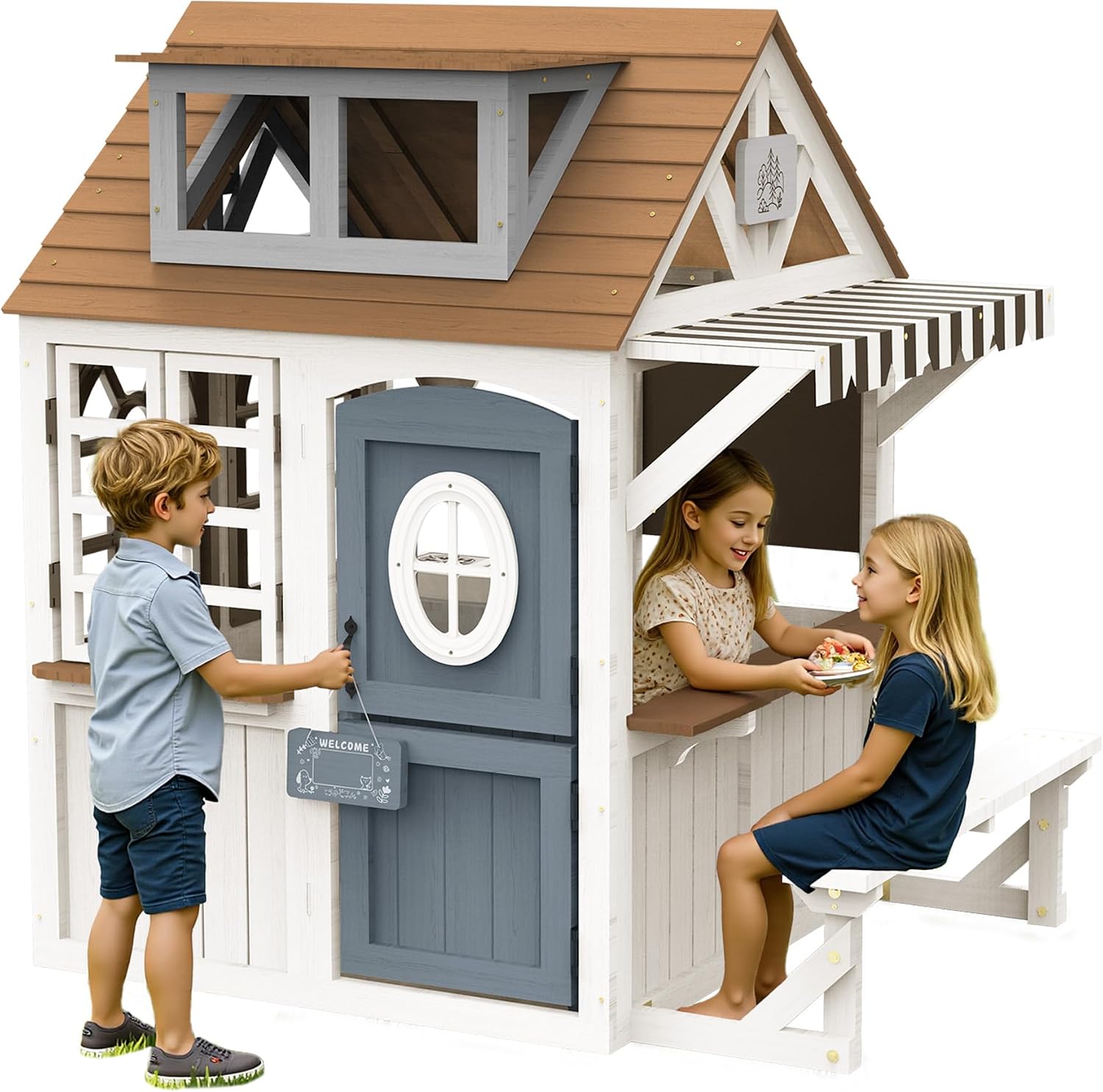 Albott Kids Outdoor Wooden Pla - Kids Outdoor Wooden Playset review and price