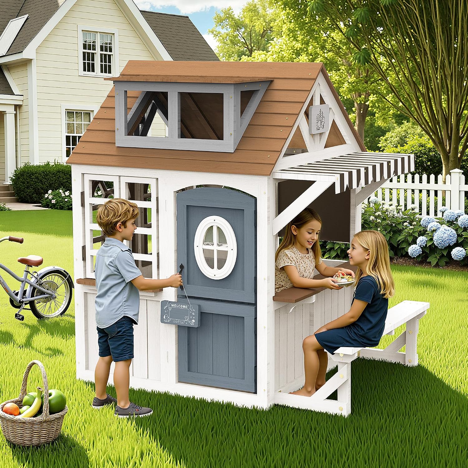 Albott Kids Outdoor Wooden Pla - Kids Outdoor Wooden Playset review and price