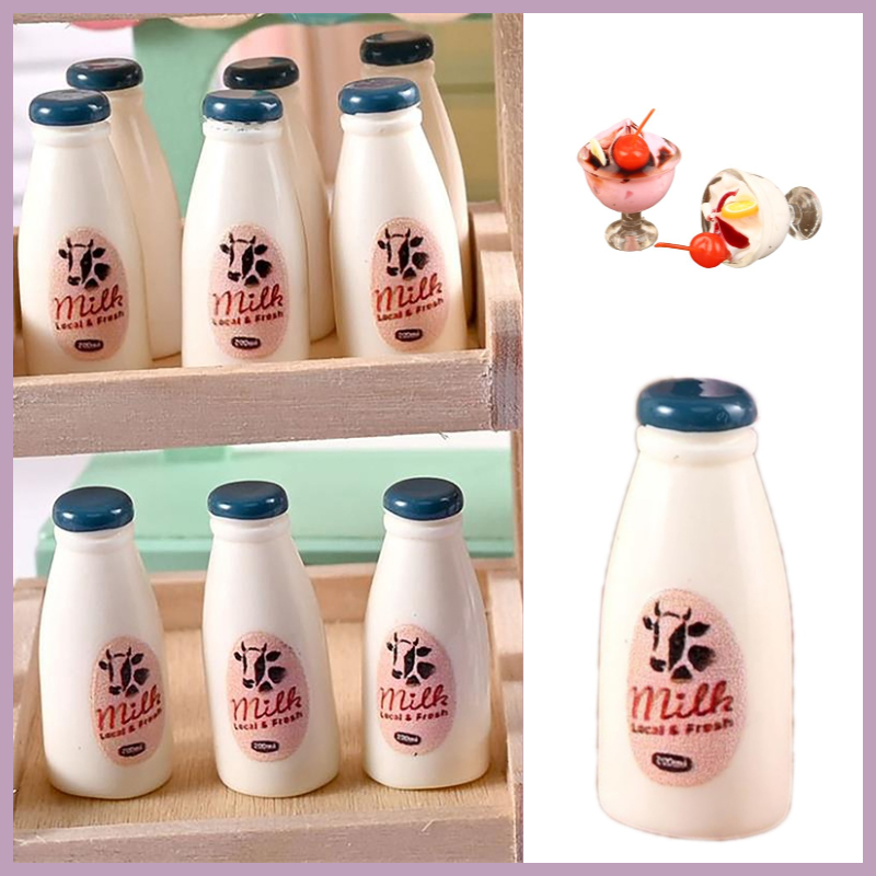 Miniature Food Model Toy Milk  - Kids Outdoor Kitchen Accessories review and price