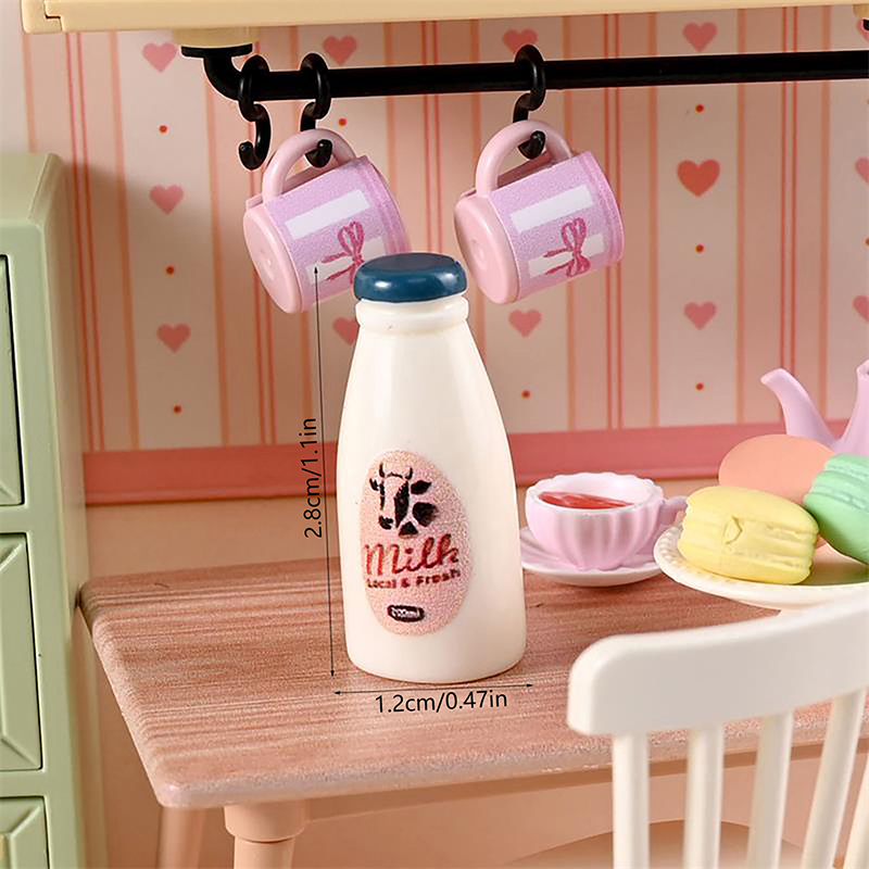 Miniature Food Model Toy Milk  - Kids Outdoor Kitchen Accessories review and price