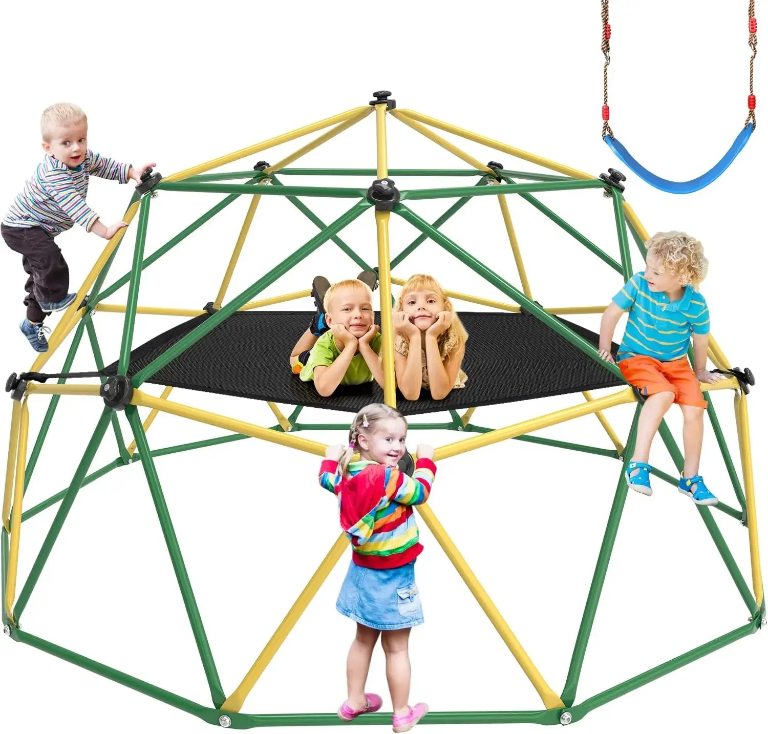 GIKPAL Climbing Dome, 10FT Dom - Kids Outdoor Jungle Gym Dome review and price