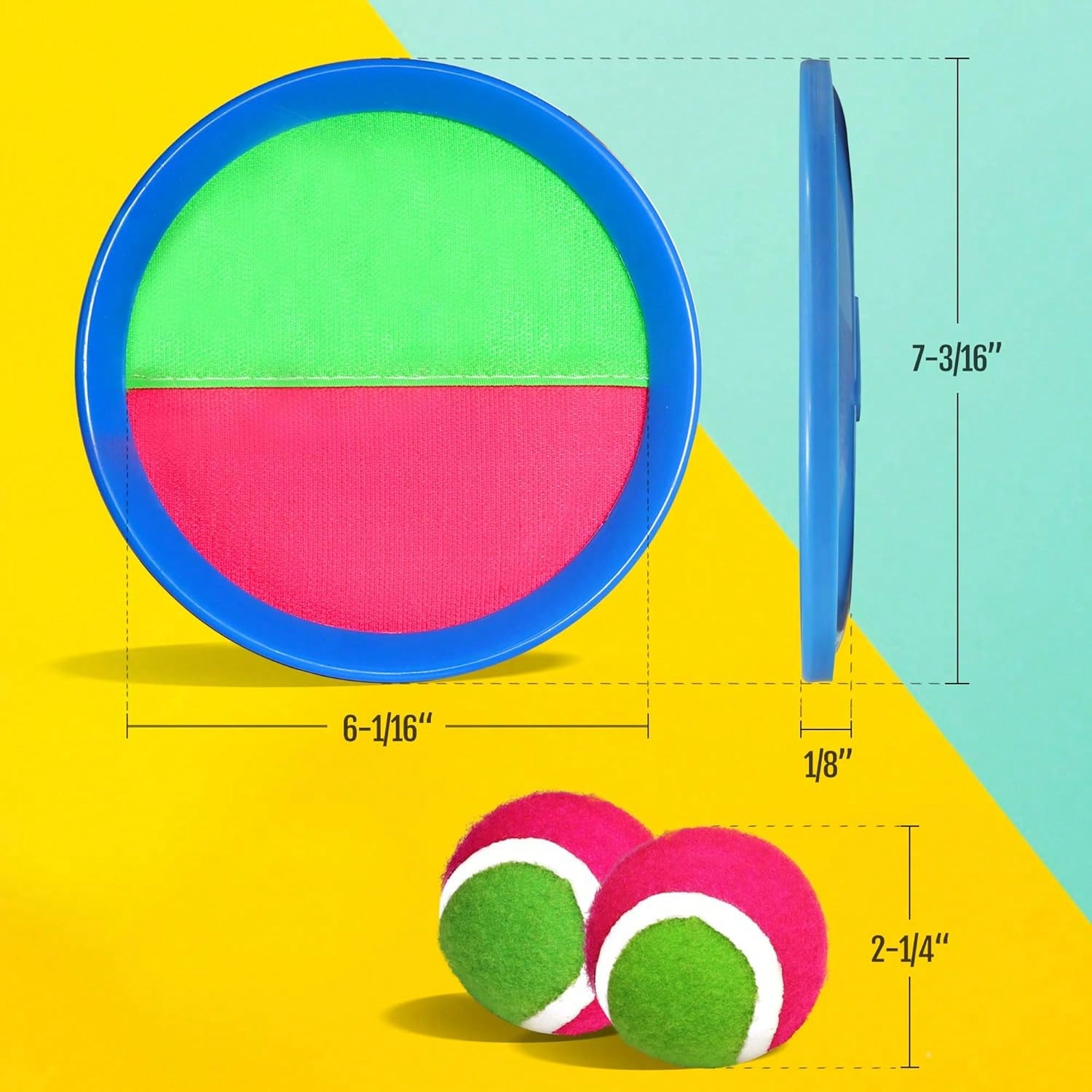 Sticky Ball Toss Catch Game Se - Kids Outdoor Easter Toys review and price
