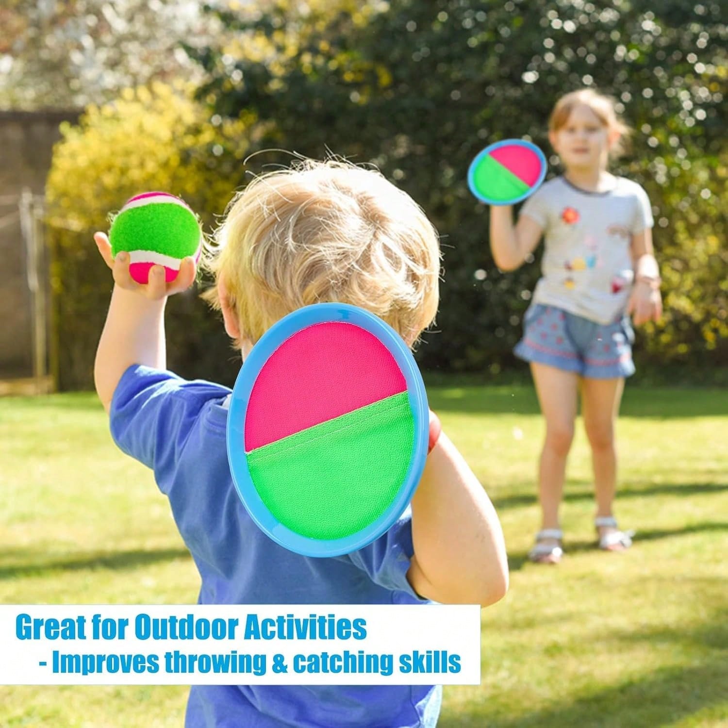 Sticky Ball Toss Catch Game Se - Kids Outdoor Easter Toys review and price